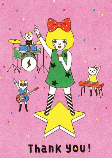 Band of Cats (Naoshi) by Red Cap Cards