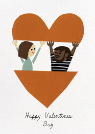 In Your Heart (Christian Robinson) - Greeting Card by Red Cap Cards