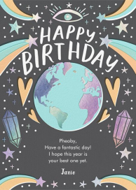 Galactic Love - Birthday Card by Hello!Lucky