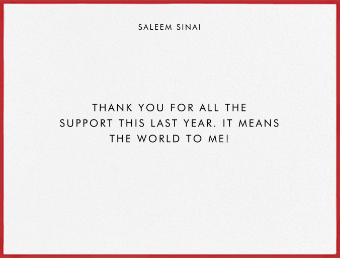 Hand Painted Border - Stationery by Paperless Post