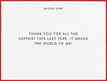 Hand Painted Border by Paperless Post