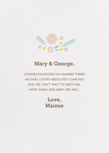 Congrats, Deer by Hello!Lucky - Back