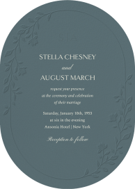 Ornate Vines - Wedding Invitation by Paperless Post