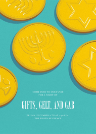 Going for Gelt by Paperless Post