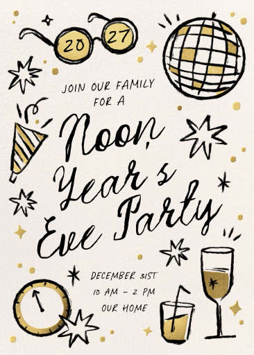 New Year, More Cheer - New Year's Eve Invitation by Paperless Post