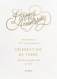 Golden Anniversary - Business Event Invitation by Rifle Paper Co.
