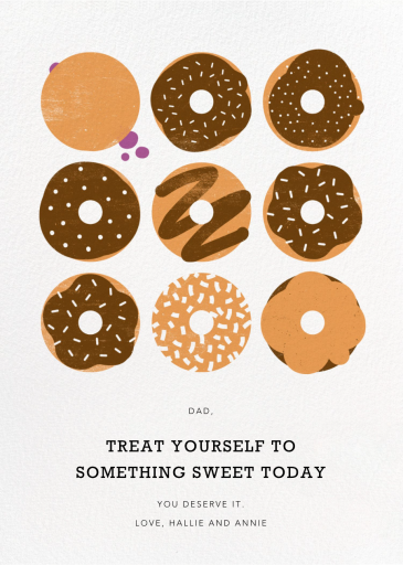 Donuts - Father's Day Card by Paperless Post