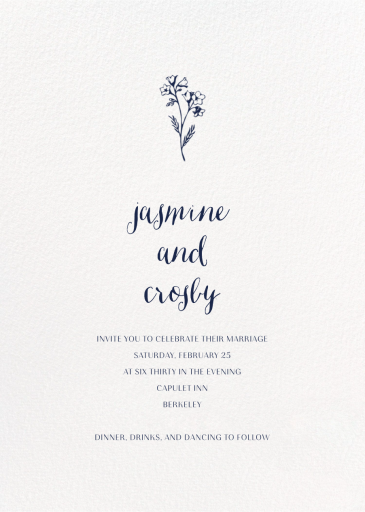 Ivory Plain - Wedding Invitation by Paperless Post