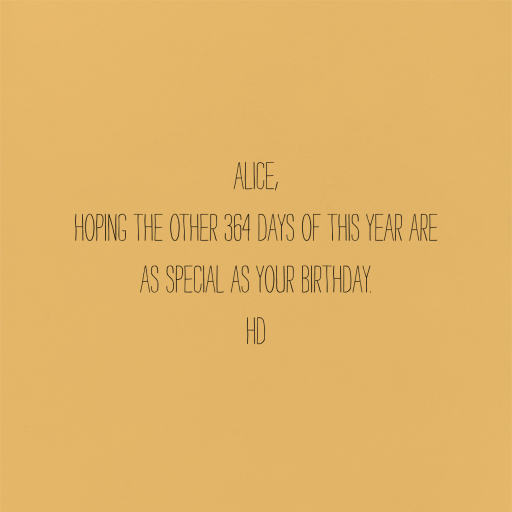 Majestic Elephant - Birthday Card by Paperless Post - Back