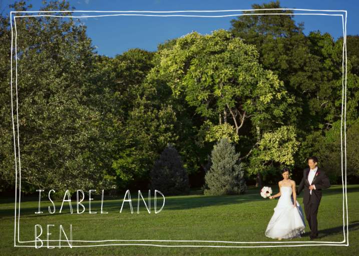 Double Hand Drawn Bordered by Linda and Harriett