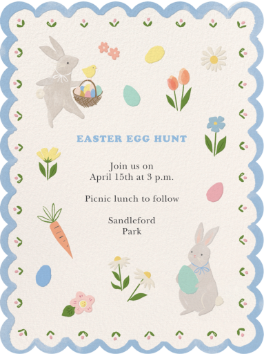 Easter Joy - Invitation by Meri Meri