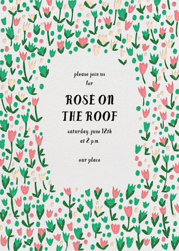 Would You Please Get My Shears - Invitation by Mr. Boddington's Studio