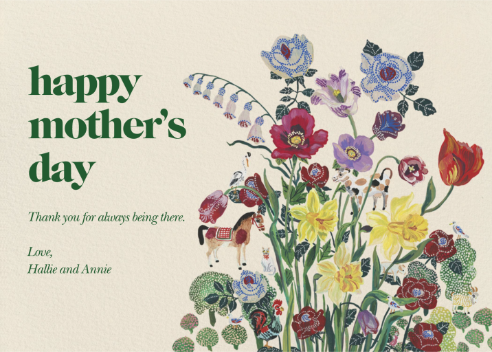 Bloom Variety - Mother's Day Card by Nathalie Lété