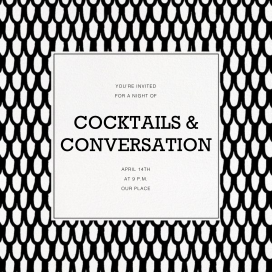 Iso Suomo - Dinner Party Invitation by Marimekko