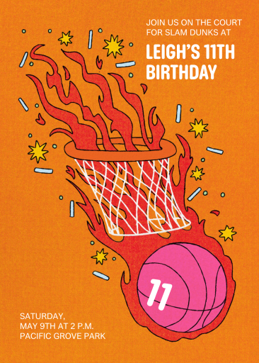 Shots Made - Birthday Invitation by Paperless Post