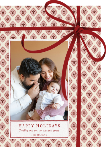 Tied Together Photo - Holiday Card by Martha Stewart