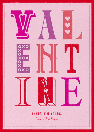 Love Letters - Valentine's Day Card by Paperless Post
