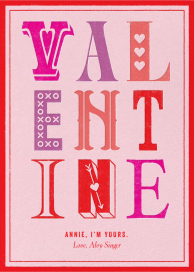 Love Letters - Valentine's Day Card by Paperless Post