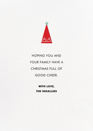 Helpful Elves - Christmas Card by Hello!Lucky - Back