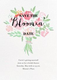 Save the Bloomin' Date by Crate & Barrel