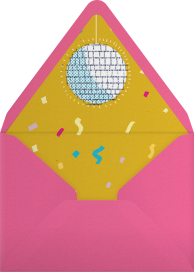 Disco Fever - Paperless Post Envelope