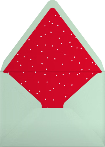 Kaleidoscopic Christmas (Greeting) - Linda and Harriett Envelope
