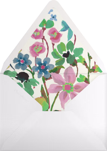 Showered in Florals - Liberty Envelope