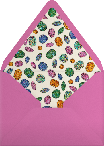 Candlelit Cake - Paperless Post Envelope