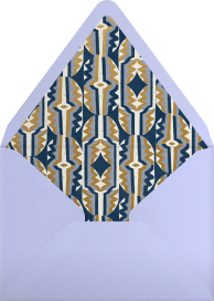 Mud Cloth Border - Jungalow Envelope