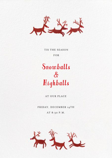 Rudolph Is Shoving Me by Mr. Boddington's Studio