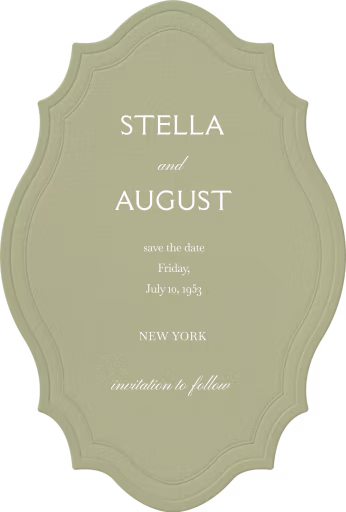 Pendant Trim - Save the Date by Paperless Post