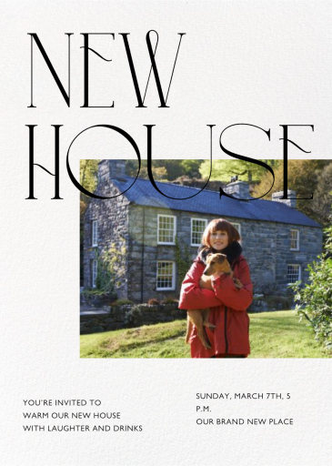 Open Concept (Photo) - Housewarming Invitation by Paperless Post