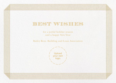 Escalier (Greeting) - Horizontal - Holiday Card by Paperless Post