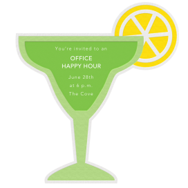 On the Rocks - Happy Hour Invitation by Jonathan Adler