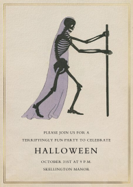 Cloaked Skeleton by John Derian