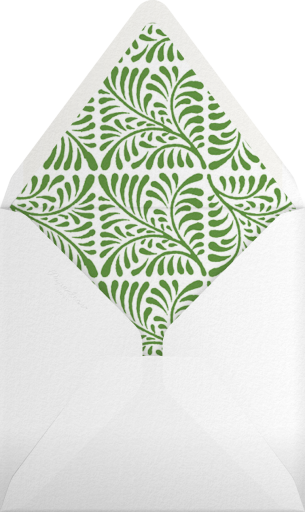 Woodblock - Oscar de la Renta Envelope