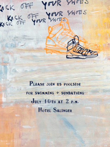 Kick Off Your Shoes - Summer Party Invitation by Paperless Post