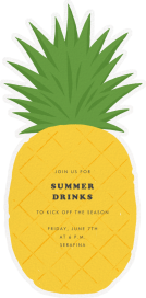 Pineapple Fling by Paperless Post