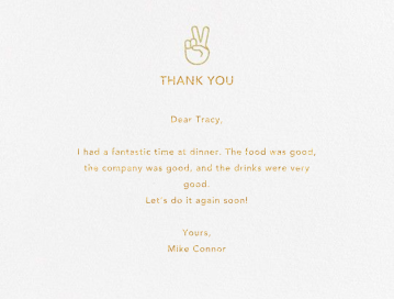 Peace in Our Time by Paperless Post