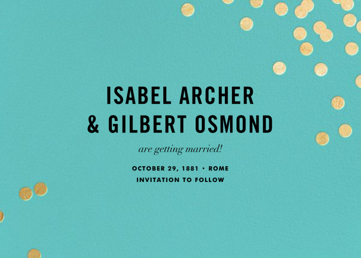 Confetti kate spade new york - Save the Date by kate spade new york