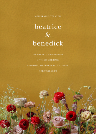 Germinal - Celebration Invitation by Putnam & Putnam