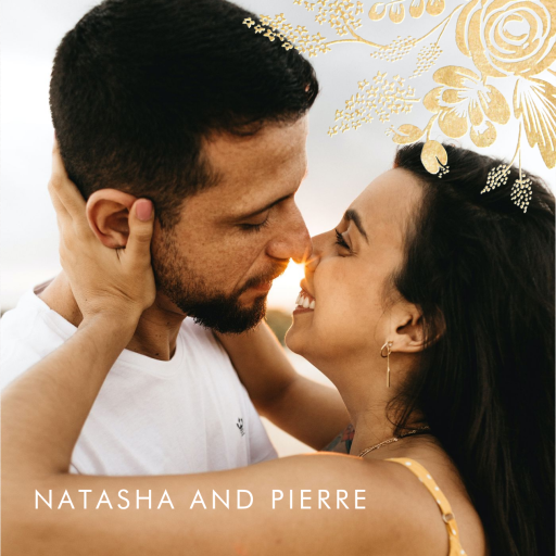 Heather and Lace (Photo Invitation) by Rifle Paper Co.