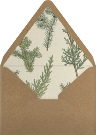 Fir Ever Frame - John Derian Envelope