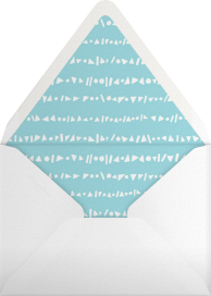 Shower Shapes - Paperless Post Envelope
