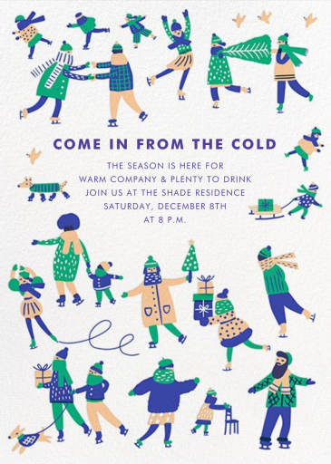 Rinkydink Holiday - Invitation by Hello!Lucky