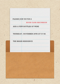 Library Card by Paperless Post