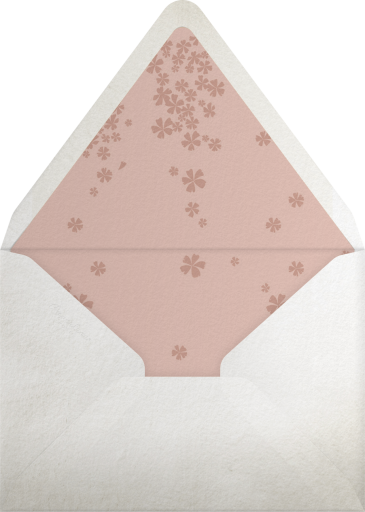 Sweet Blooms -  Monique Lhuillier Envelope