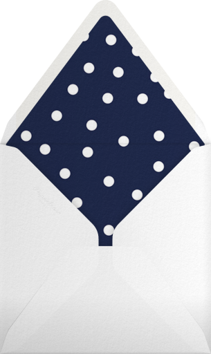 Mint dots - Linda and Harriett Envelope