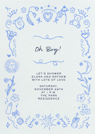 Baby Keepsakes - Baby Shower Invitation by Pulp Templates Co.