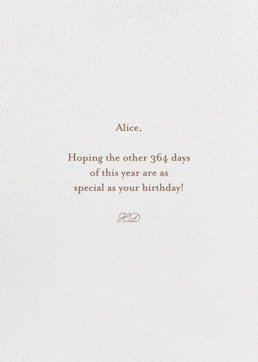 Mermaids (Becca Stadtlander) - Birthday Card by Red Cap Cards - Back